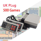 Consola de juegos retro Mini TV Reproductor de juegos portátil de 8 bits Puerto AV Consola de videojuegos para niños Consola de juegos clásica incorporada 500/620