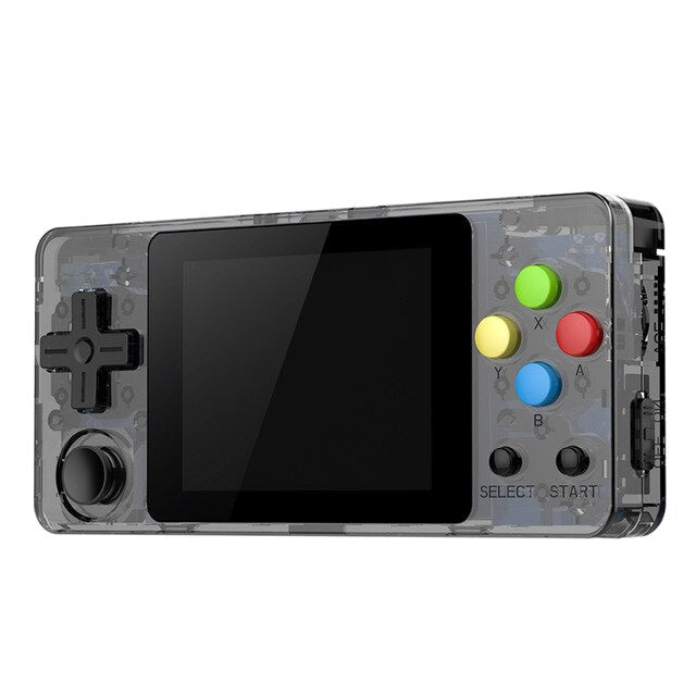 Consola de juegos Ldk de 2.6 pulgadas Sistema de código abierto Mini computadora de mano incorporada 3000 juegos Retro Game Mini Family Tv Video Console Black