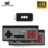 Data Frog USB Wireless Handheld TV Consola de videojuegos Construido en 600 Juego clásico Mini consola de video de 8 bits Soporte AV / HDMI